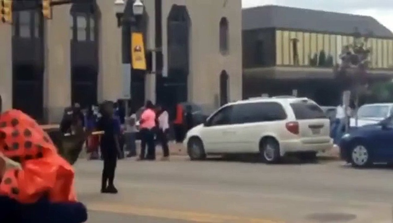 Reckless Motorcyclist Crushes a Parade Street Dancer-Funny Entertainment Videos-by Funny Videos Collection