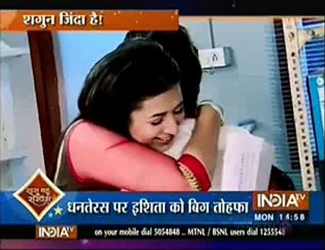 Shagun ko Samne zinda dekh Bhar aayi Ishita ki aankhe - 10th november 2015 - Yeh Hai Mohabbatein