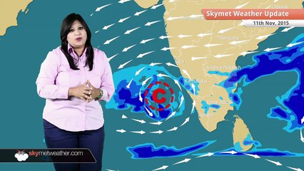 Weather Forecast for November 11, 2015 Skymet Weather