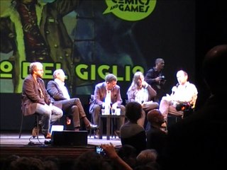 Steven Moffat e Jamie Mathieson - Press Cafè Lucca C&G 2015