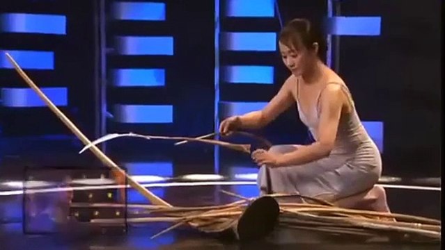 Amazing and Tallented Lady, what a control, must watch and share