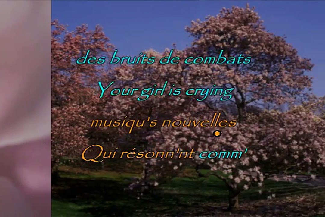 Claude François Magnolias for ever karaoké Joseph BULLA