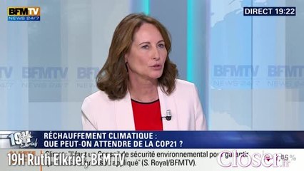 19h Ruth Elkrief : Ségolène Royal ne veut pas appeler les climatosceptiques des "connards"
