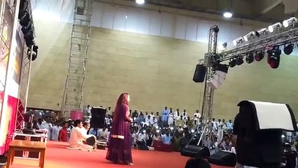 Afshan Zebi in Qatar 2015 DIL DIL PAKISTAN  | ENTRANCE AS A STAR MUST WTCH 2015