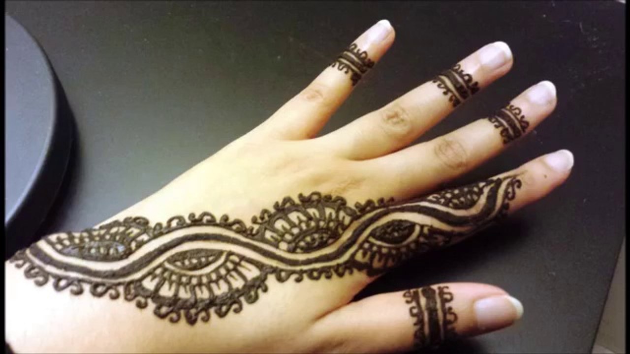 Arabic Mehndi Design Tutorial