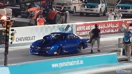 Drag Strip Camaro Explosion