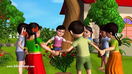 Five Little Monkeys Jumping On The Bed Nursery Rhyme Kids Songs 3D English Rhymes for Chil