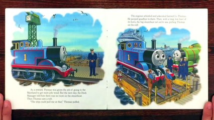 Thomas & Friends Lost at Sea read along aloud story book for children