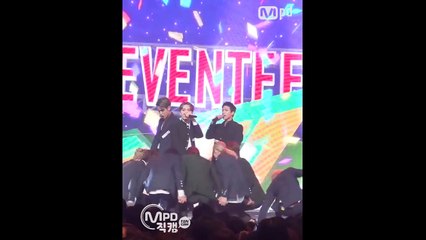 [MPD직캠] 세븐틴 우지 직캠 만세 MANSAE Seventeen Woozi Fancam @엠카운트다운_151001