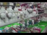 Nola (NA) - Sequestrati articoli natalizi illegali e pericolosi -live- (10.11.15)