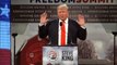 Donald Trump speaks at Iowa Freedom Summit