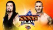 WWE SummerSlam 2014 Roman Reigns vs. Randy Orton