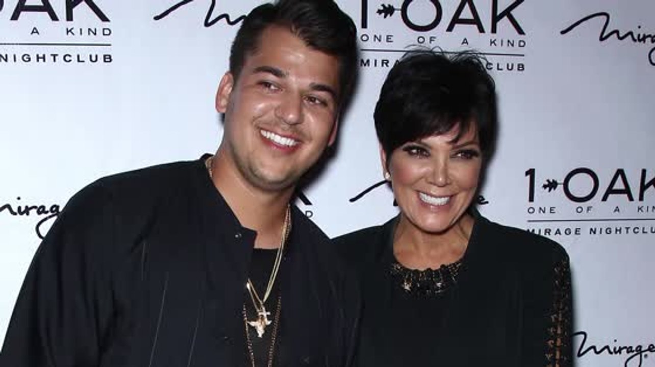 Rob Kardashian no asistió al cumpleaños de Kris Jenner