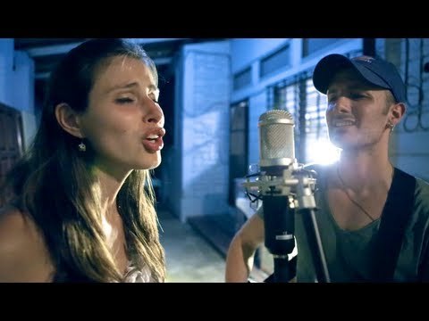 Pretty Russian Girl Sings BISAYA Song Bisan Pa w/David DiMuzio