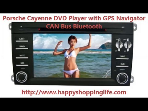 Porsche Cayenne Car Stereo DVD GPS Navigation Radio - Happyshoppinglife