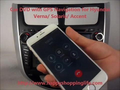Hyundai Accent Car Stereo DVD GPS Navigation Radio - Happyshoppinglife