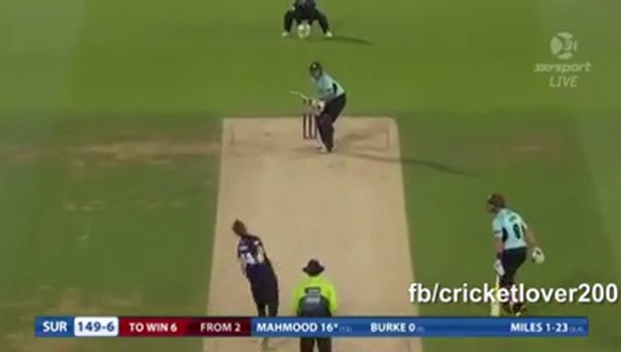 Azhar Mahmood Last Ball Six - Thrilling Finish