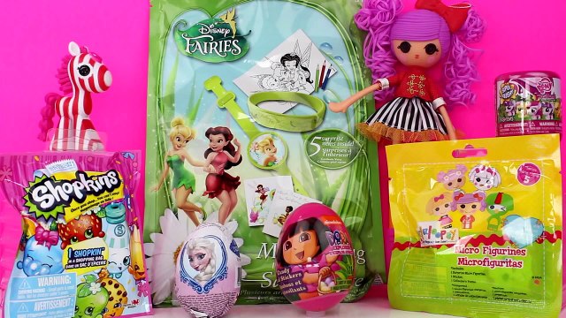Play Doh Easter Surprise Eggs Basket Disney Frozen ★ Shopkins Princess My Little Pony Lala