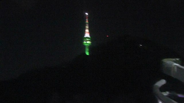 Сеул - телебашня. достопримечательность и туристическая Мекка Сеула