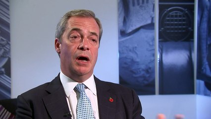 Nigel Farage attacks PM's talks of EU renegotiation