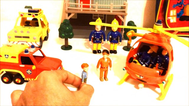 Sam le pompier aide Nicolas Prins Fireman Sam story toys Strażak Sam | firefighter story | Sam el bombero le pompier