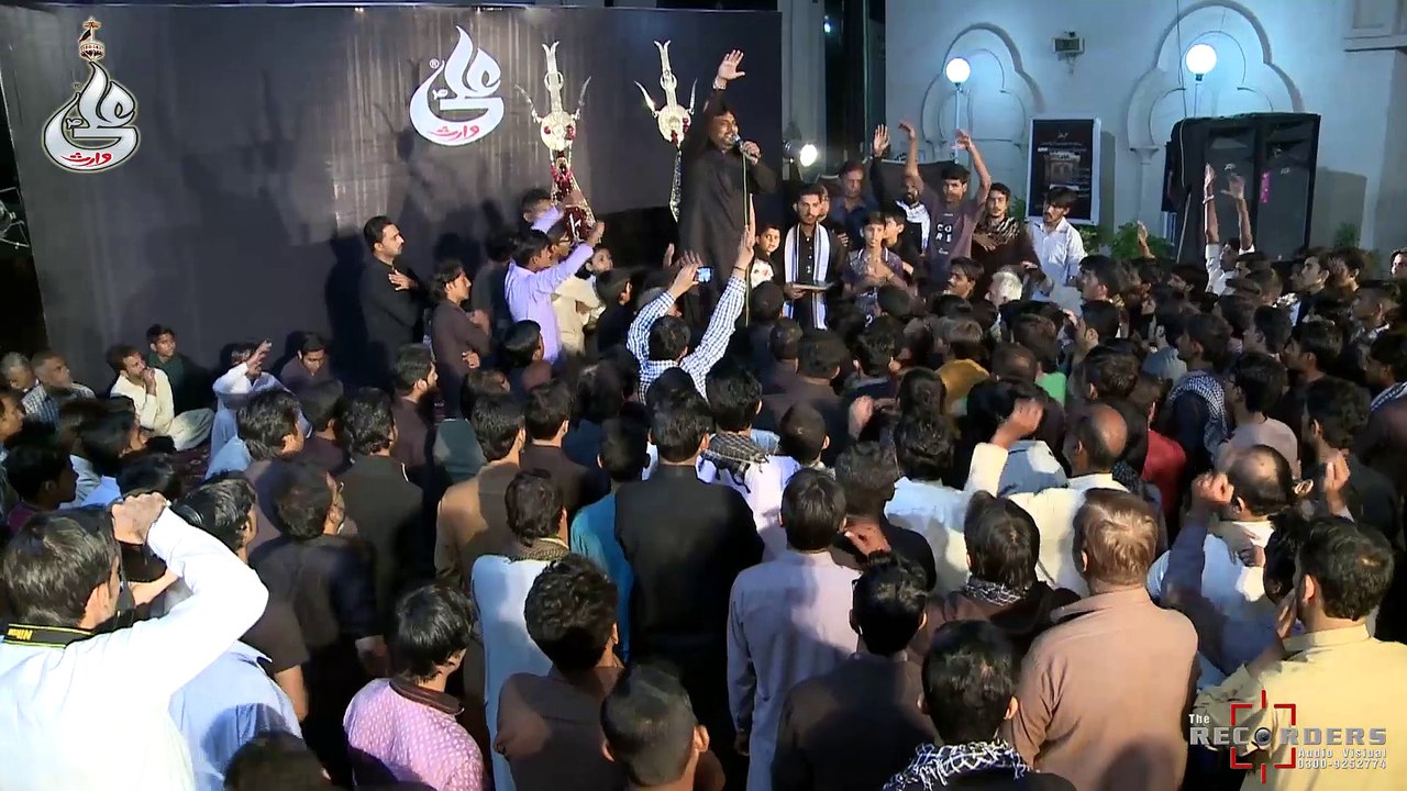 Mehtab Zaidi Live Noha Khwani At Farhan Ali Waris Shab-e-Bedari 17th Moharram 2015