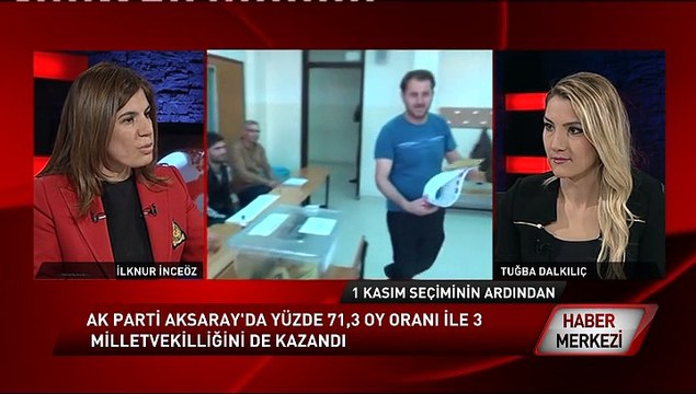 İlknur İNCEÖZ (AKParti Grup Başkanvekili) 1 Kasım'da Zafer İstikrar ve Demokrasi İsteyen Milletimizindir