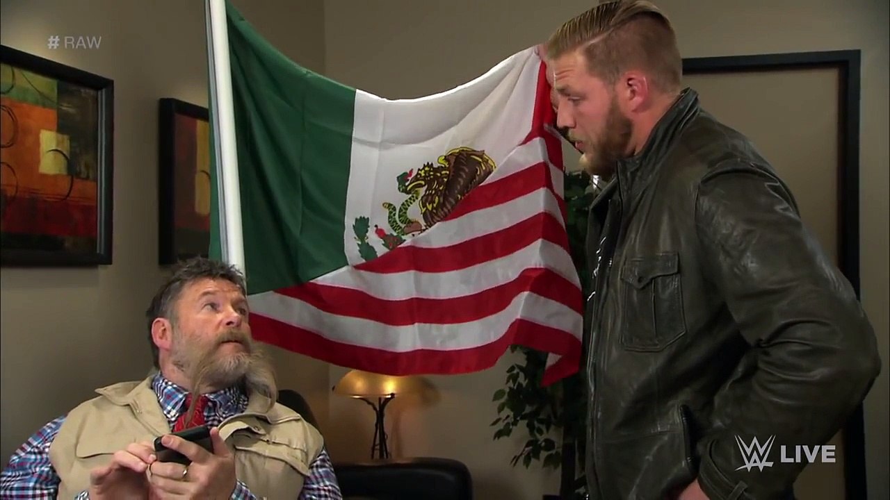 Jack Swagger confronts Zeb Colter׃ Raw, November 2, 2015