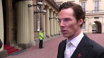 Benedict Cumberbatch defends himself to reporters
