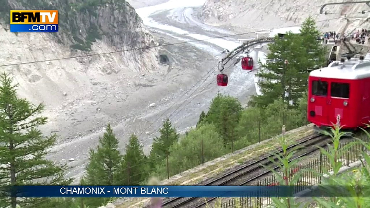 Chamonix: la mer de glace en voie de disparition