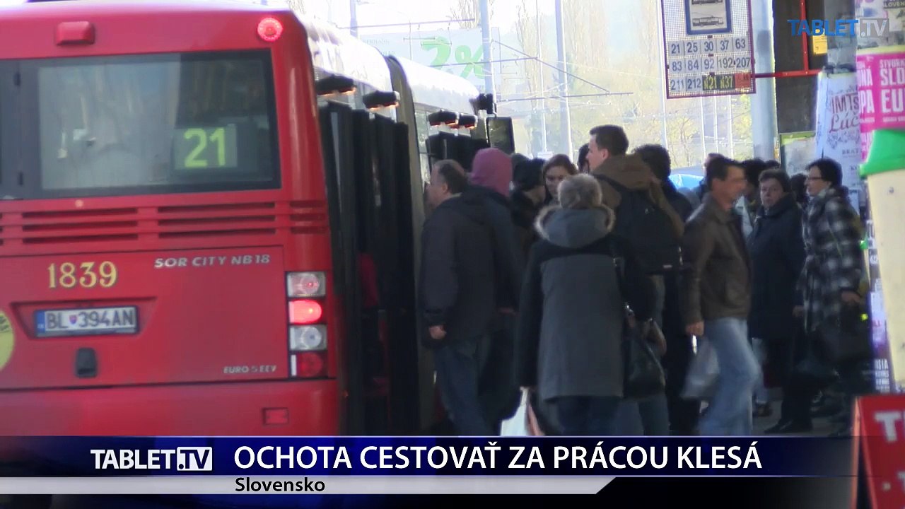 Slováci bez práce nie sú ochotní dochádzať alebo sa za ňou presťahovať