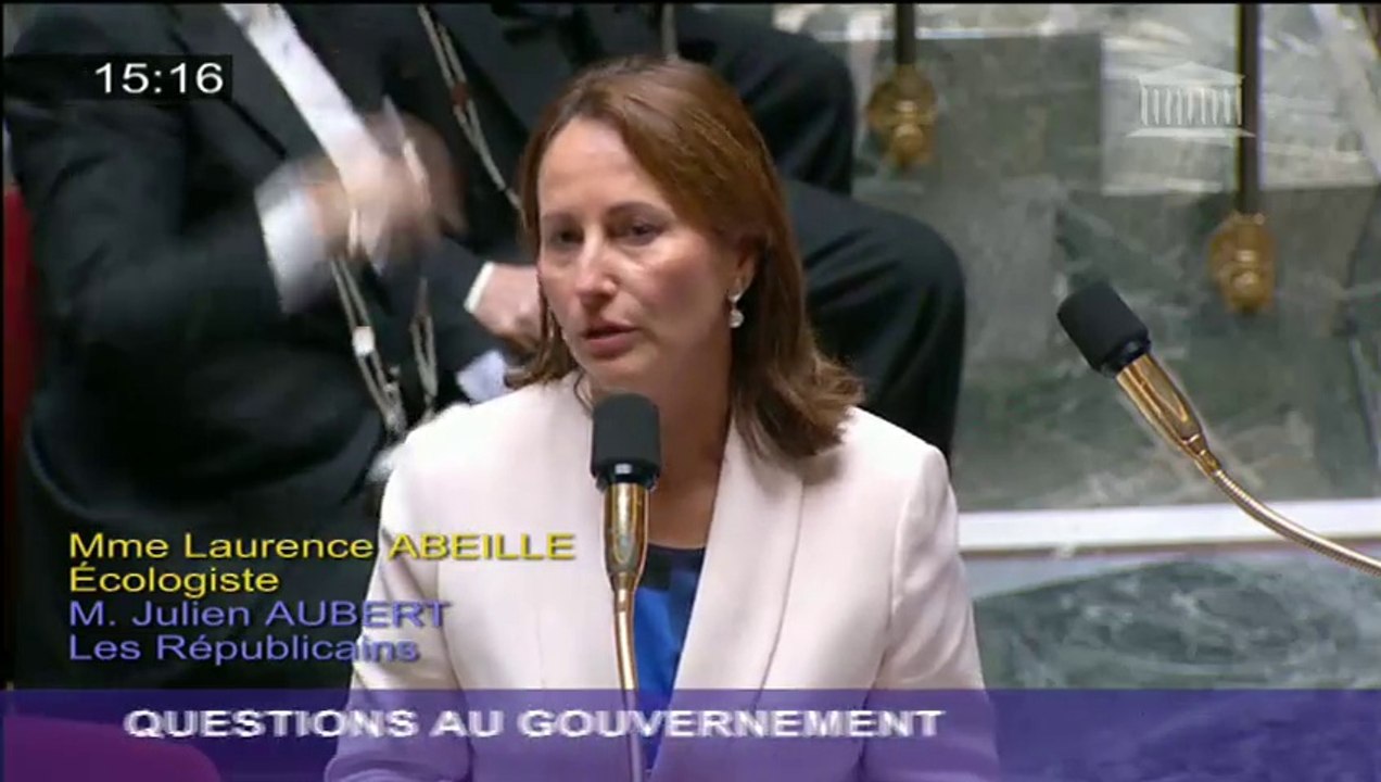 Lutte contre le braconnage : Ségolène Royal répond à une question au Gouvernement