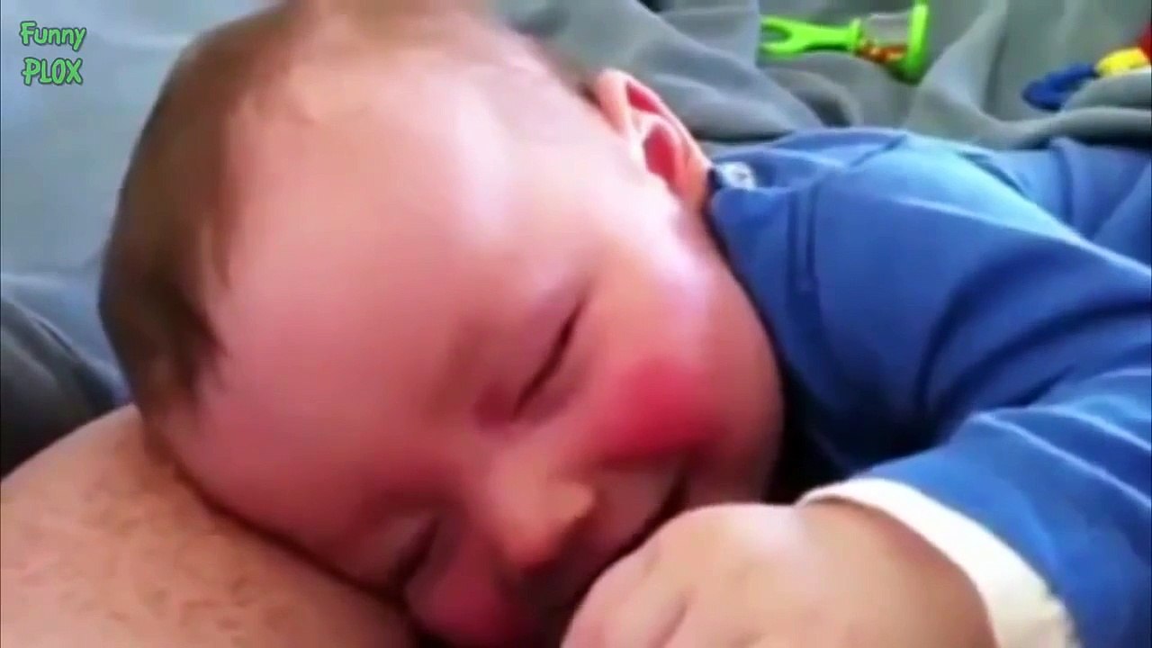 Babies Cute Laughing While Sleeping Compilation [HD]