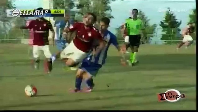 7η Κισσαμικός-ΑΕΛ 2-2 2015-16 Στην σέντρα-Θεσσαλία