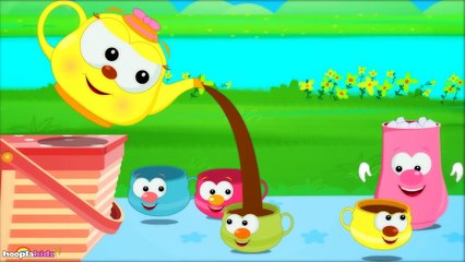 I'm A Little Teapot - Popular Nursery Rhyme With Lyrics And Action For Babies By HooplakidzTv