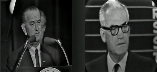 11/3/64 President Lyndon Johnson vs Barry Goldwater