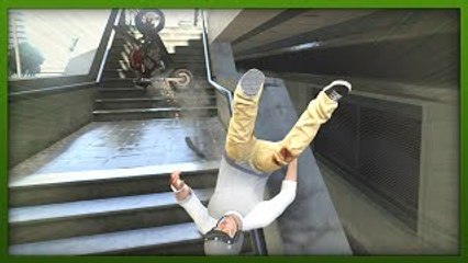 AWESOME GTA 5 STUNTS   FAILS (Funny Moments Compilation)