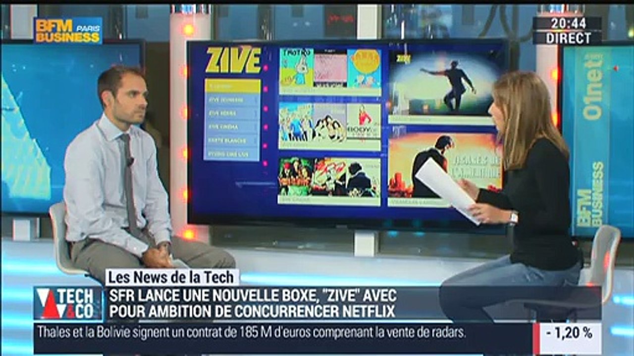 Les News de la Tech: Zive, la nouvelle box de SFR - 09/11
