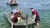 173rd Airborne, Italian Army`s 4th Alpini Water Jump