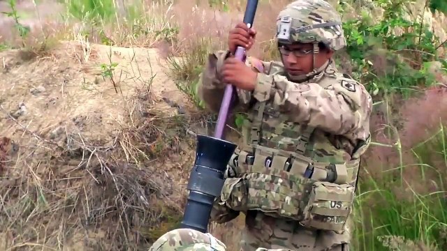 173rd Airborne Trains Ukraine Army Mortar Call for Fire Fearless Guardian