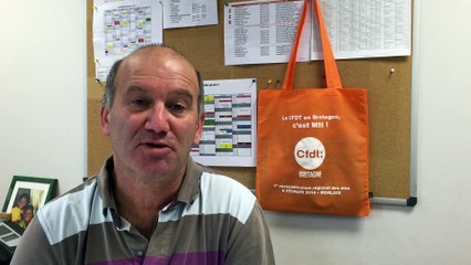 Vidéo Louis Baron, SG CFDT Bretagne - Rassemblement Elus du 4 février 2016