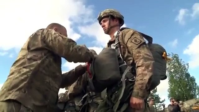 173rd Airborne Black Hawk Jump Latvia