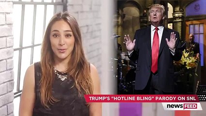 Donald Trump's Awkward _Hotline Bling_ Parody On SNL