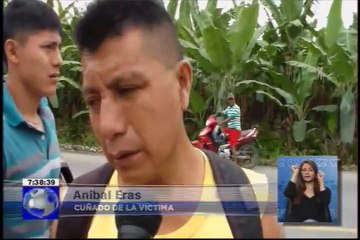 Apuñalado y abandonado en un canal de riego