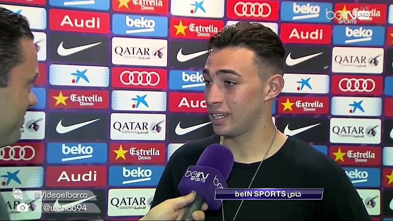 مقابلة منير الحدادي بعد مباراة فياريال