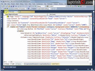 7. Xây dựng trang quản trị bằng tool GenCode
