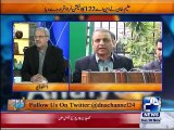 Arif Nizami and CH Ghulam Hussain analysis on issue of raging in NA122