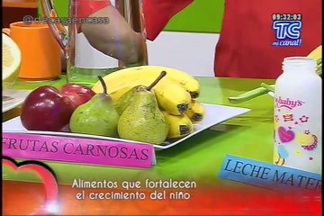 De Casa En Casa - Alimentos que fortalecen crecimiento de niños