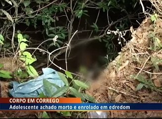 CORPO EM CÓRREGO