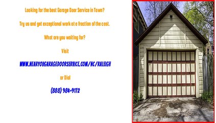 Video herunterladen: Raleigh, NC Garage Doors Repair